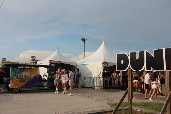 Breeze at a festival